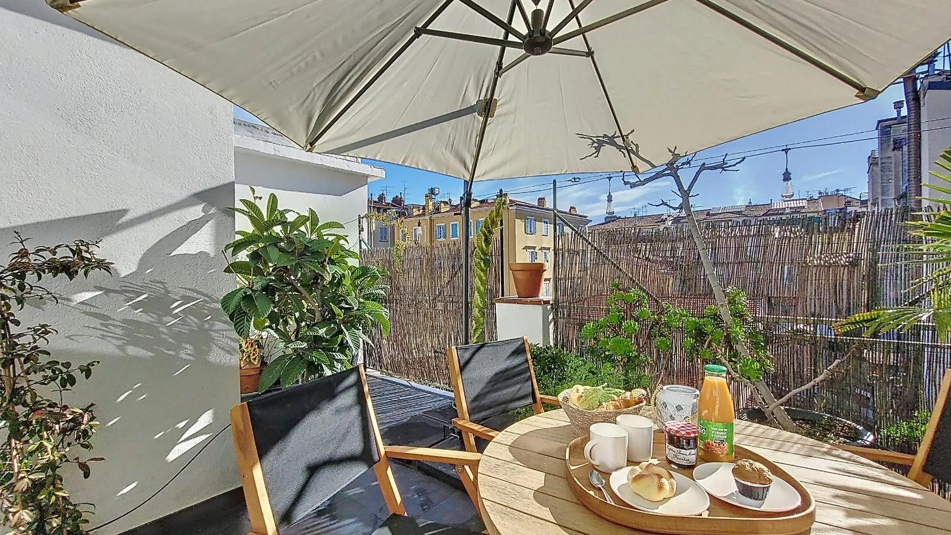 Nestor&Jeeves - Terrasse Du Sud - Central - Terrace Nice